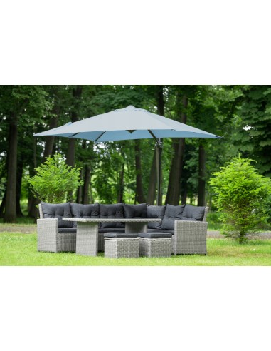 Funkcjonalny parasol ogrodowy z wysięgnikiem bocznym PLATINUM MEVEN 250x250 cm 5902490786639 4