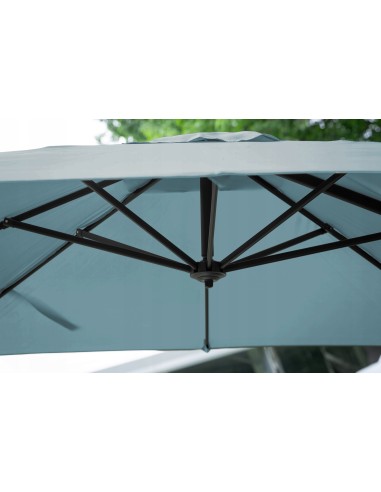 Funkcjonalny parasol ogrodowy z wysięgnikiem bocznym PLATINUM MEVEN 250x250 cm 5902490786639 6