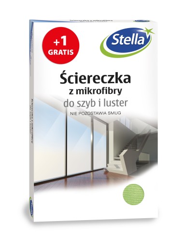 Polerująca ściereczka z mikrofibry do szyb i luster Stella 30cm x 40cm 5903936005710 3