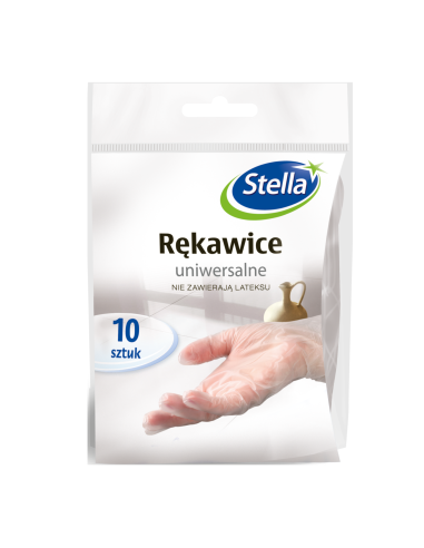 Winylowe rękawice uniwersalne Stella 10 szt. 5903936002375