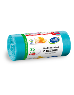 Zawiązywane worki na śmieci Stella 35L 30 szt. 3 rolki 5903936009718 2