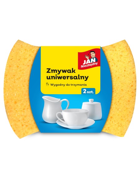 Gąbka uniwersalna 2szt Jan Niezbędny 5900536230313