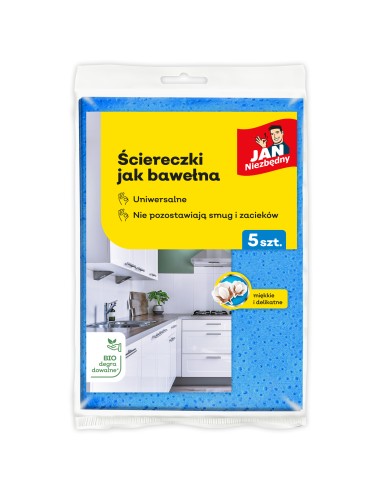 Bawełniane ściereczki Jan Niezbędny 5 szt. 5900536267708 2