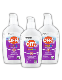 Delikatny żel na komary dla dzieci powyżej 2. roku życia OFF! Junior Del 3x100ml 5905718981380