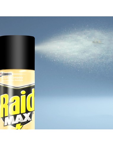 Natychmiastowy spray owadobójczy przeciw karaluchom i mrówkom Raid Max 400ml 8711800137866 5