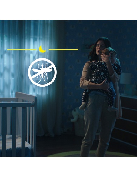 Odpowiedni dla dzieci elektrofumigator z lawendowym płynem owadobójczym Raid Family 5000204283051 4