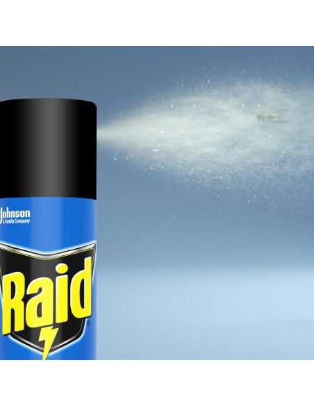 Skuteczny aerozol przeciw owadom latającym Raid Max 2x300ml 5000204581126 6