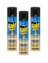 Mocny spray przeciw owadom latającym w aerozolu Raid Max 3x300ml