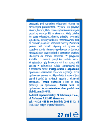 Skuteczny płyn do elektrofumigatora owadobójczego Raid 2x27 ml 5905718981243 3