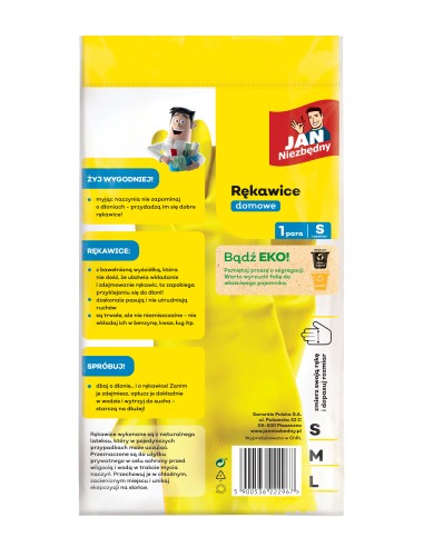 Rękawice domowe Jan Niezbędny rozmiar S 5900536222967