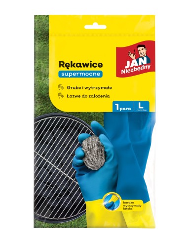 Rękawice supermocne Jan Niezbędny rozmiar L 5900536235615