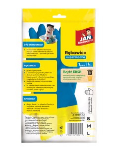 Rękawice supermocne Jan Niezbędny rozmiar L 5900536235615 2