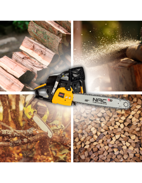 Efektywna piła łańcuchowa spalinowa NAC CS1560 51,7 cm3 45 cm 5902490741560 8