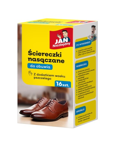 Nasączane ściereczki Jan Niezbędny 16 szt. 5900536316772 2