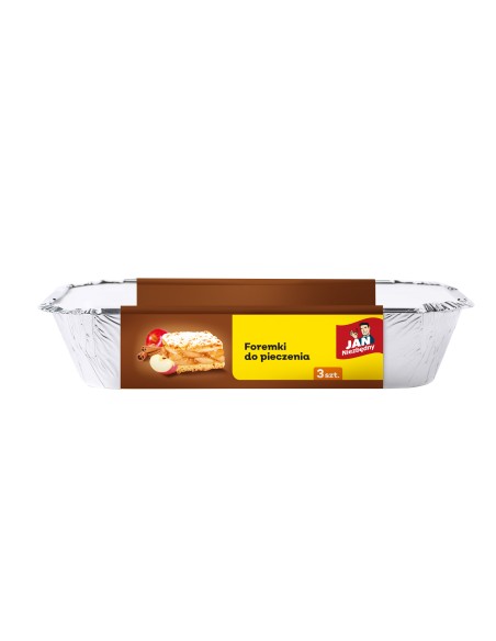 Aluminiowe foremki do mrożenia i pieczenia 3szt Jan Niezbędny - Strona główna Aluminiowe foremki do mrożenia i pieczenia 3szt Jan Niezbędny 5900536234724 3