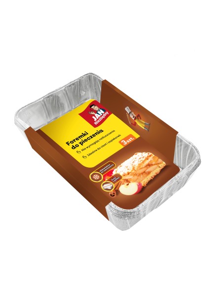 Aluminiowe foremki do mrożenia i pieczenia 3szt Jan Niezbędny - Strona główna Aluminiowe foremki do mrożenia i pieczenia 3szt Jan Niezbędny 5900536234724 4