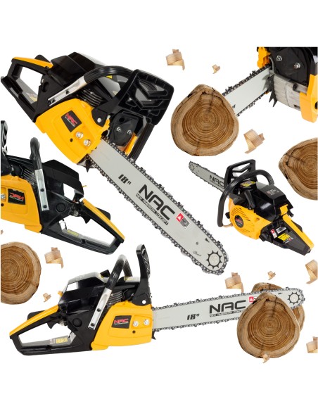 Efektywna piła łańcuchowa spalinowa NAC CS1560 51,7 cm3 45 cm 5902490741560