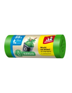 Solidne worki na śmieci Jan Niezbędny 35L 20 szt. 5900536282527