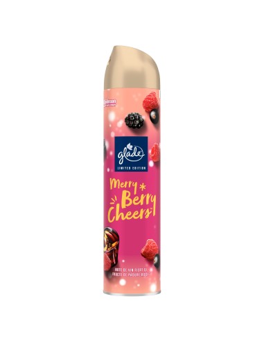 Owocowy odświeżacz powietrza w aerozolu Glade Merry Berry Cheers 300 ml 5000204316759