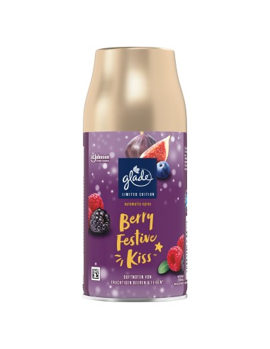 Jagodowy wkład do automatycznego odświeżacza powietrza Glade Berry Festive Kiss 269 ml 5000204364477 2