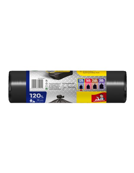 3-warstwowe worki budowlane do remontów Jan Niezbędny 120L 15 szt. 5900536329949 2