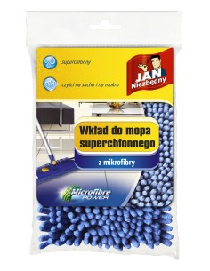 Gruby wkład z mikrofibry do mopa płaskiego Jan Niezbędny 12 x 41 cm 5900536263175