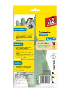 Wielorazowe rękawice aloesowe Jan Niezbędny rozmiar M, 1 para 5900536256597 2