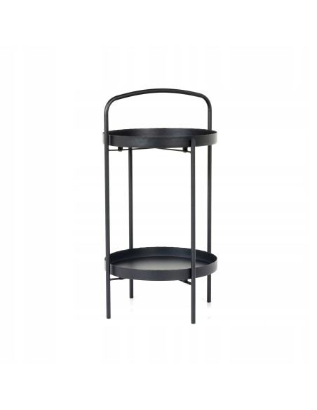 Metalowy stolik kawowy na balkon, do ogrodu Doppio Meven 40 x 40 x 70 cm - Meble ogrodowe Metalowy stolik kawowy na balkon, do ogrodu Doppio Meven 40 x 40 x 70 cm 5900607535774 3