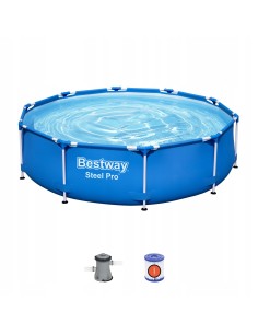 Ogrodowy basen stelażowy Steel Pro Bestway 305 x 76 cm 6942138972429