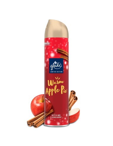 Odświeżacz powietrza w aerozolu Glade Warm Apple Pie 300ml 5000204316728