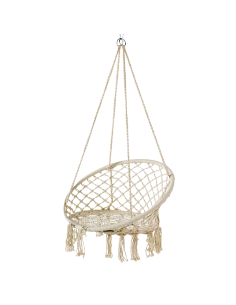 Zestaw 2x wiszący fotel ogrodowy Boho Meven 80 x 120 cm 5902490743984 2