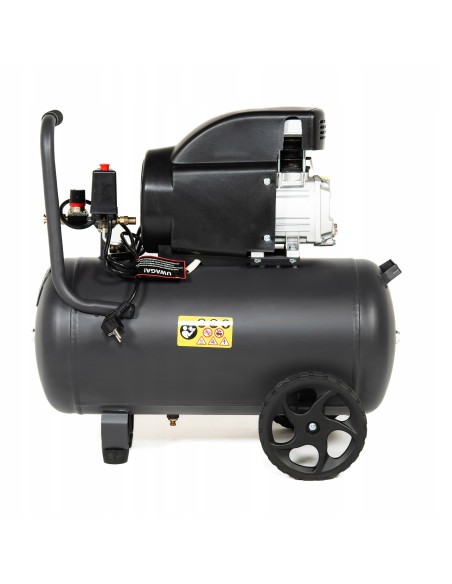 Kompresor olejowy NAC OL-L-50-1.5-IN + Olej do sprężarek NAC LDAA-100 0,6L - Sprężarki i kompresory Kompresor olejowy NAC OL-L-50-1.5-IN  + Olej do sprężarek NAC LDAA-100 0,6L 5902490787759 4