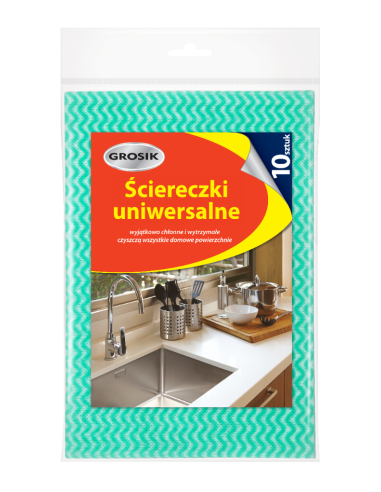 Chłonne ściereczki uniwersalne Grosik 10 szt. 5900536225043