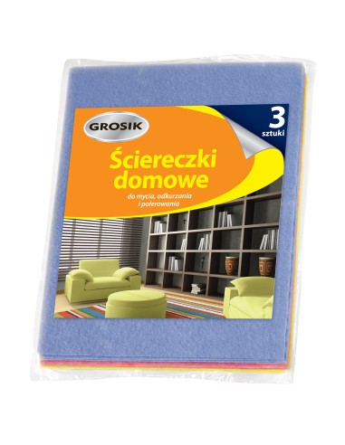 Miękkie ściereczki domowe Grosik 3 szt. 5900536225050