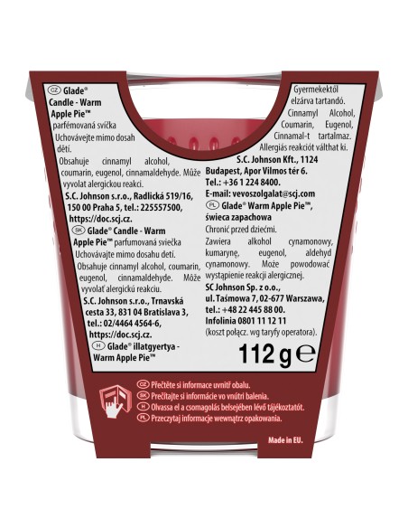 2x Świąteczny zestaw prezentowy Glade - Świece zapachowe 2x Świąteczny zestaw prezentowy Glade 5905718981564 4