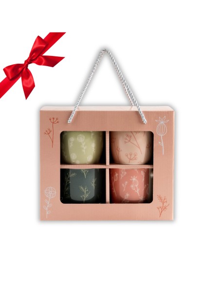 Zestaw 4 porcelanowych kubków w opakowaniu prezentowym 330 ml 5905842527096 8