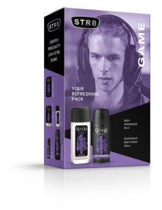 Zestaw świąteczny męski STR8 Game Spray zapachowy + Dezodorant 5900536354859