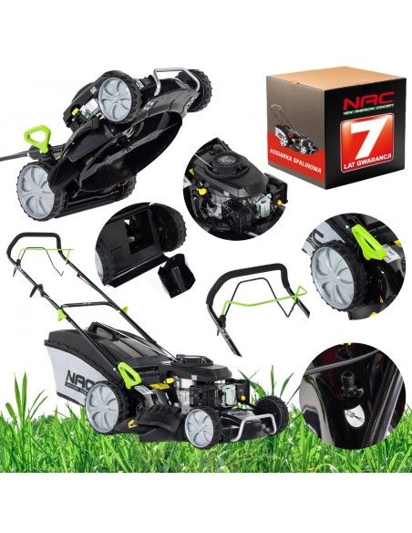 Bezawaryjna kosiarka spalinowa z napędem NAC LS53-196-HS-NG 53 cm 5902490742253