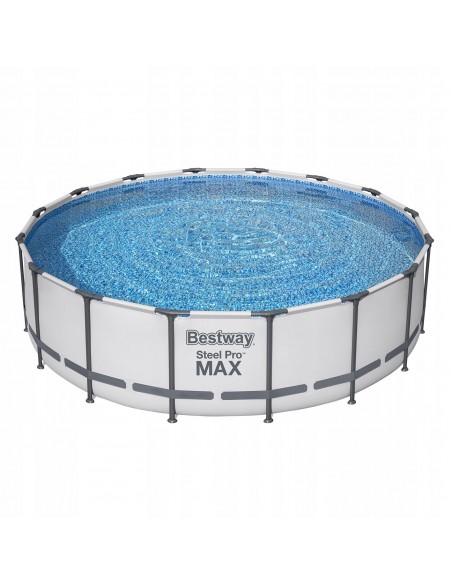 Okrągły basen ogrodowy na stelażu Bestway Steel Pro Max 488 x 122 cm 6942138983388 7