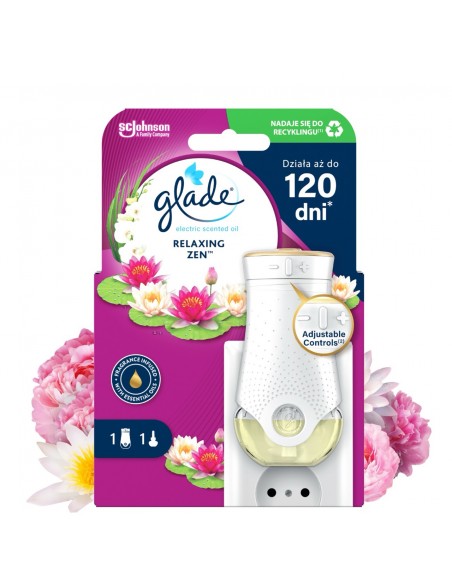 Elektryczny odświeżacz powietrza Glade Electric Scented Oil + wkład Relaxing Zen 
