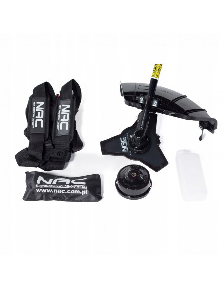 Kosa spalinowa NAC  z głowicą żyłkową, tarczą, szelkami 5902067851852 11