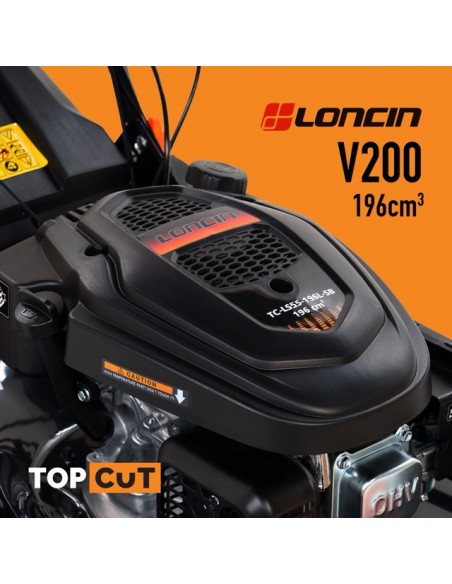 Kosiarka spalinowa z napędem TOP CUT TC-LS55-196L-SB 55 cm 196 cm3 z silnikiem Loncin 5905842525573 10