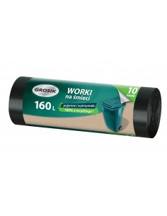 Pojemne worki na śmieci 160L Grosik 10 szt. 5900536234748