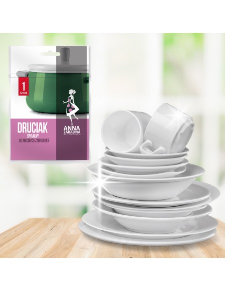 Stalowy druciak spiralny Anna Zaradna 1 szt. 5903936010370 2