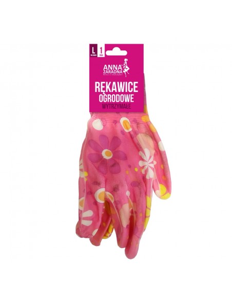 Damskie rękawice ogrodowe, mix wzorów Anna Zaradna rozmiar L - Akcesoria ogrodowe Damskie rękawice ogrodowe, mix wzorów Anna Zaradna rozmiar L 5903936041541 3