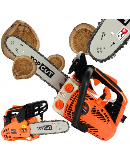 Mocna piła łańcuchowa spalinowa TOP CUT TC-CST25-25-01AC-V 5905842510876