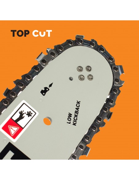 Mocna piła łańcuchowa spalinowa TOP CUT TC-CST25-25-01AC-V 5905842510876 4