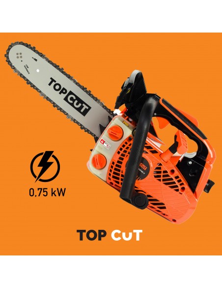 Mocna piła łańcuchowa spalinowa TOP CUT TC-CST25-25-01AC-V 5905842510876 5