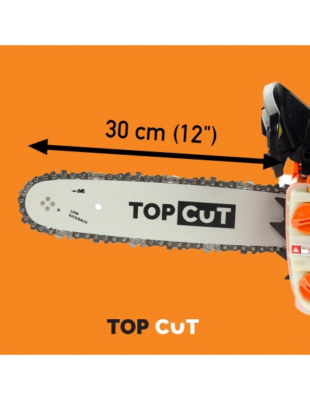 Mocna piła łańcuchowa spalinowa TOP CUT TC-CST25-25-01AC-V 5905842510876 9