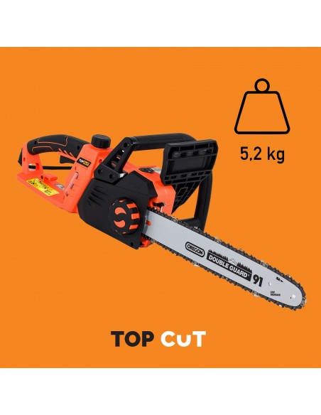 Solidna pilarka łańcuchowa elektryczna TOP CUT TC-CE25-40-OS-G, 2500W 5905842503557 3
